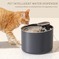 Automatic Pet Cat Water Fountain Mute Water Feeder Bowl USB Charge Aut