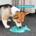 Silicone Lick Mat For Pet Dogs Slow Food Plate Rice Bowl For Small Med